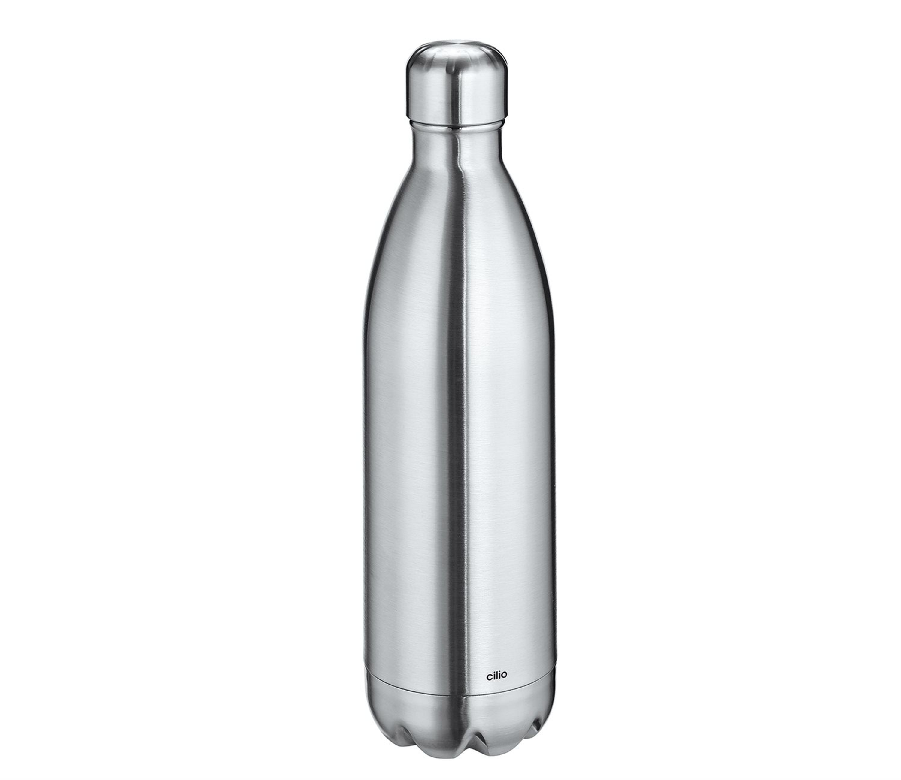 cilio Isolierflasche ELEGANTE satiniert 1 Liter