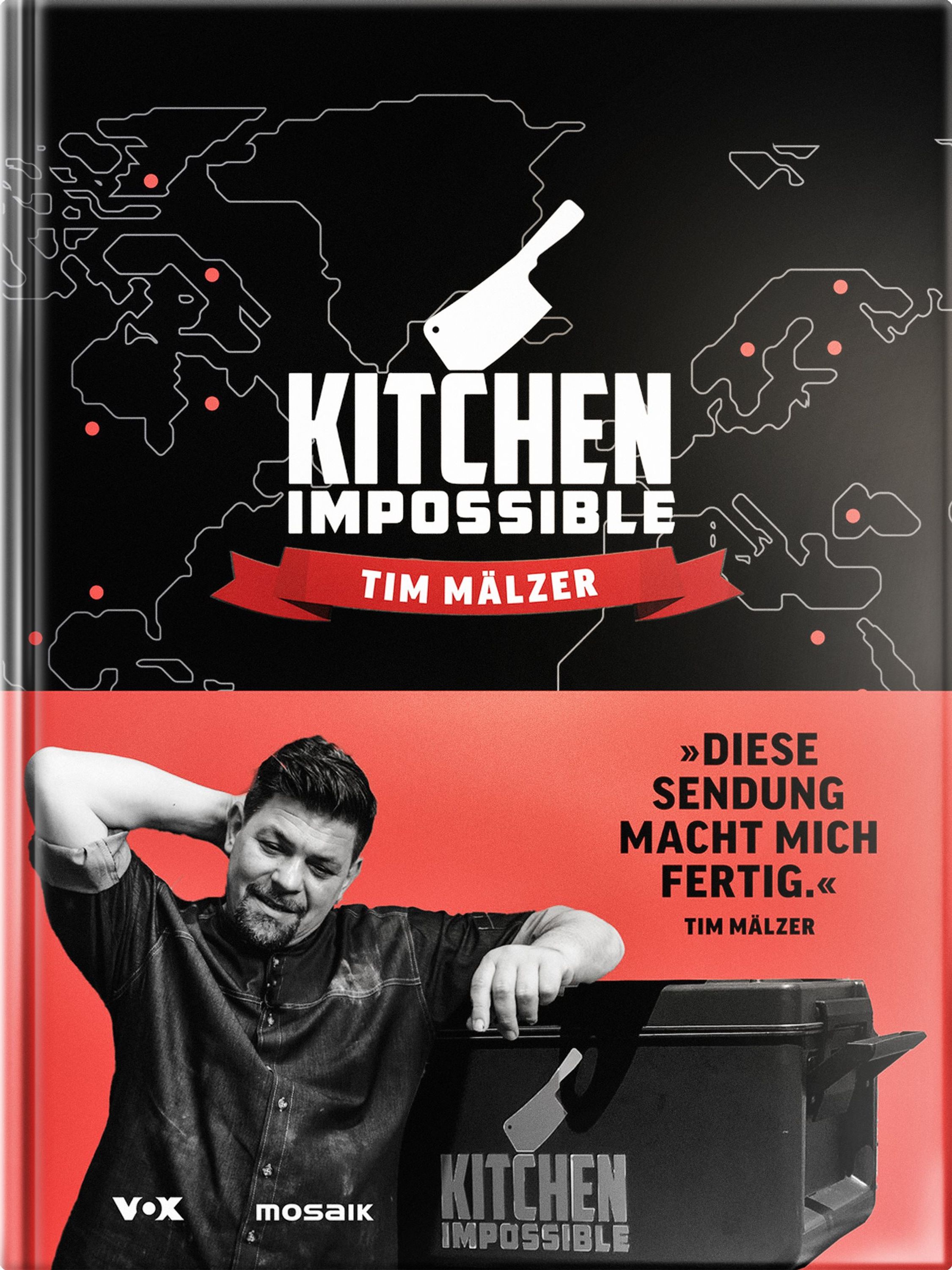 Handsigniertes Kochbuch, Tim Mälzer, Kitchen Impossible
