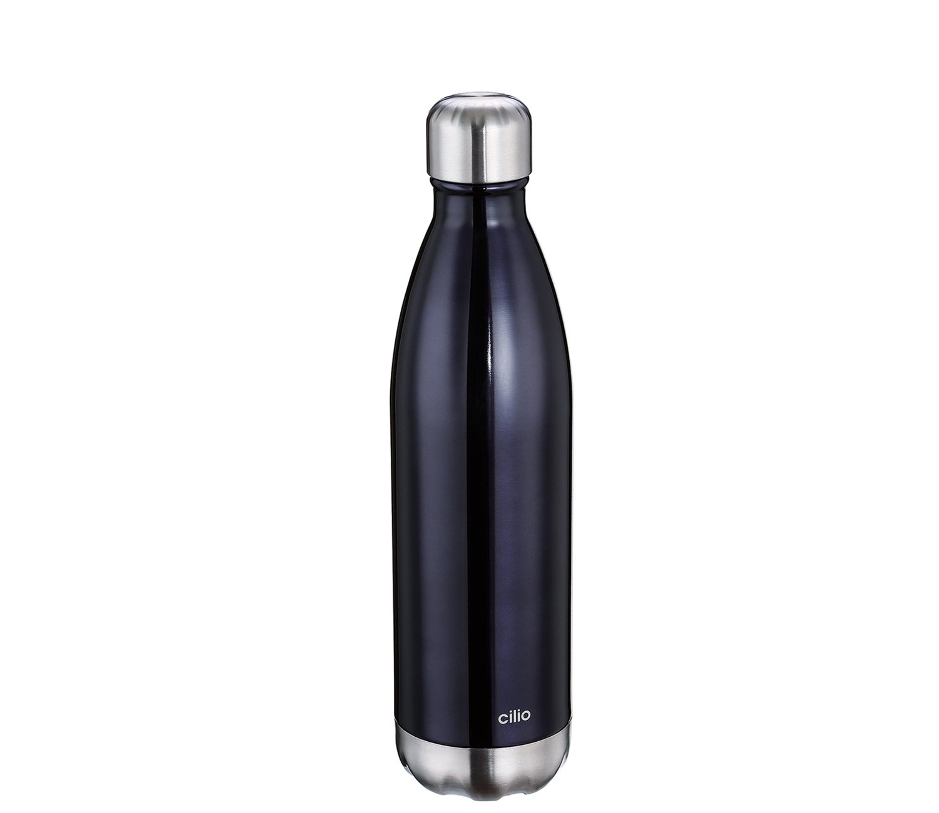 cilio Isolierflasche ELEGANTE schwarz, 750 ml