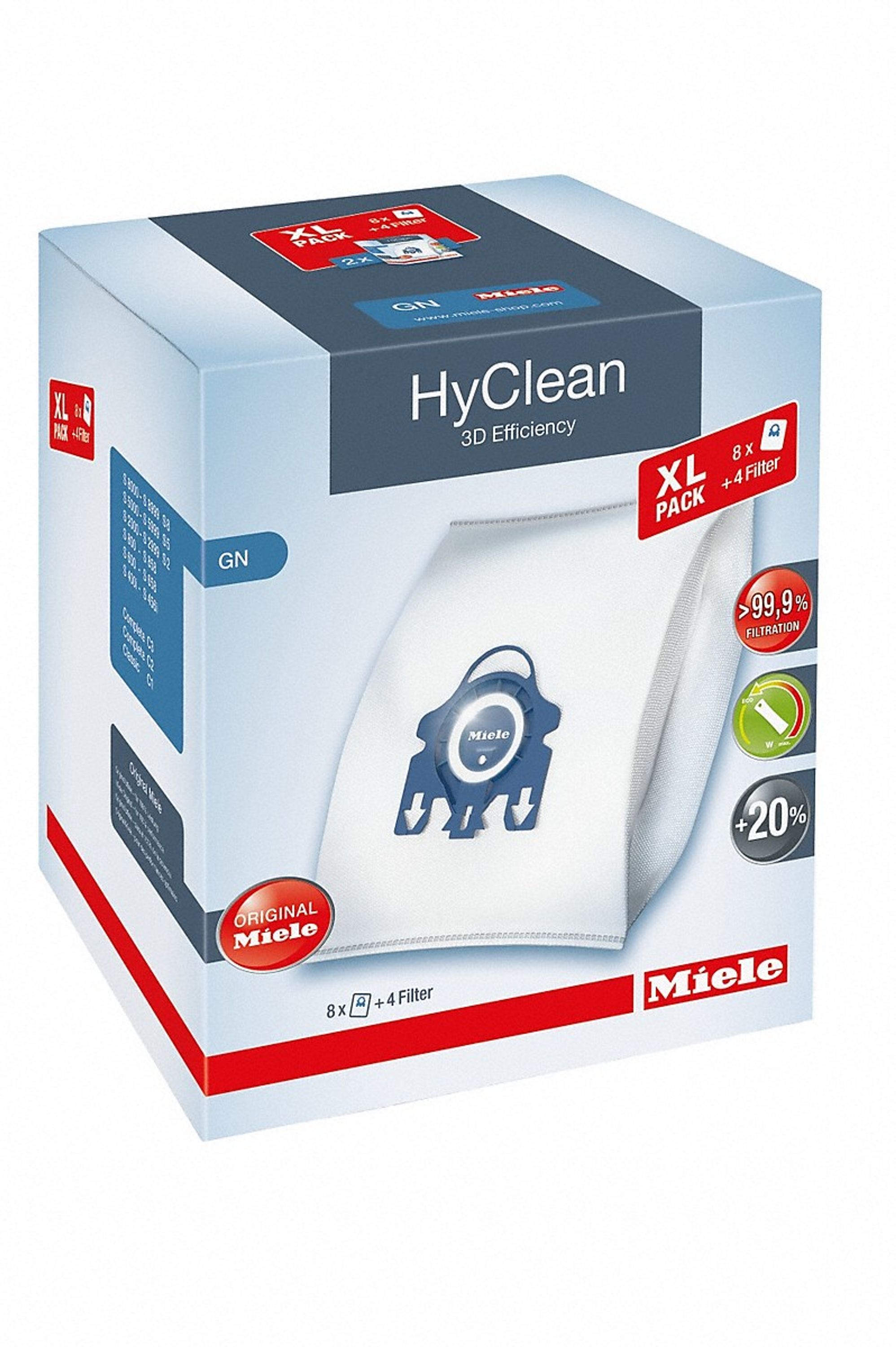 Miele HyClean 3D Efficiency GN - XL-Pack