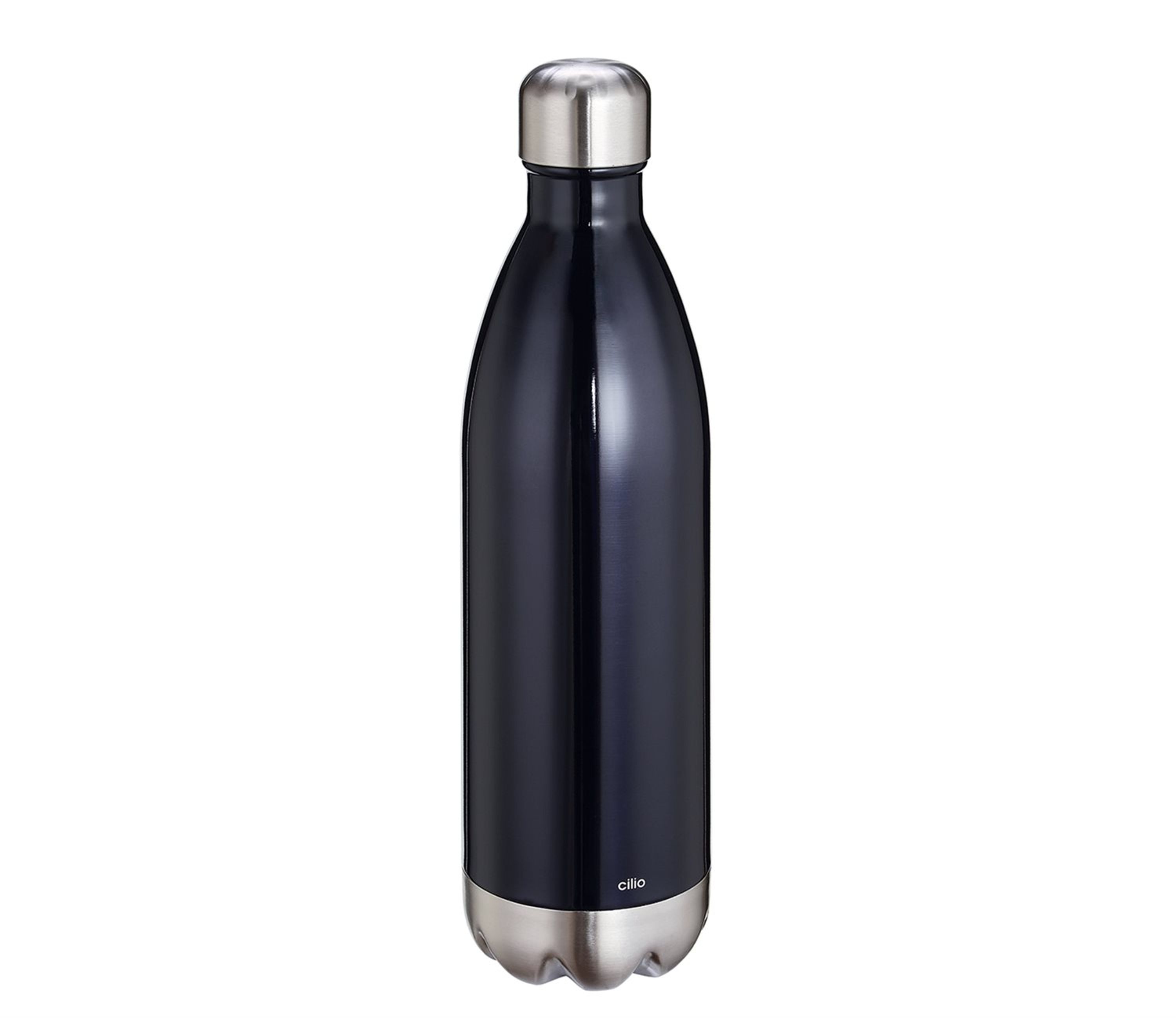 cilio Isolierflasche ELEGANTE schwarz 1 Liter